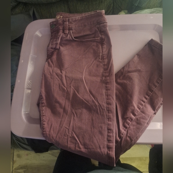 LOFT Denim - Loft - Purple Curvey Skinny Jeans